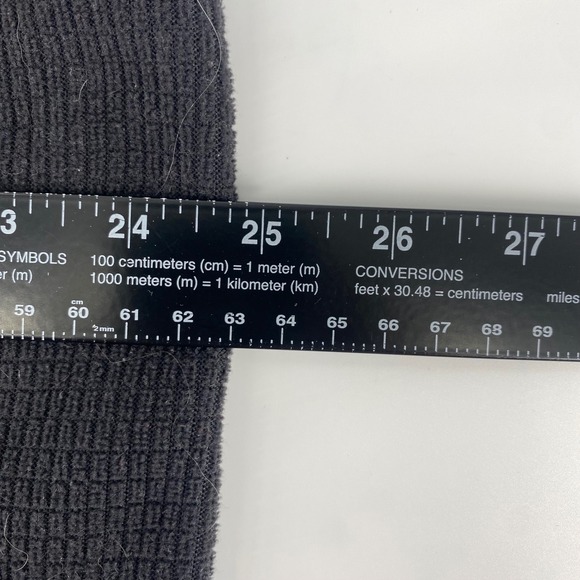 The North Face Mens Fleece 1/4 Zip Pullover Jacket Black XL - Picture 3 of 4